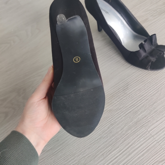Black Heel Shoes - George - Picture 4 of 4
